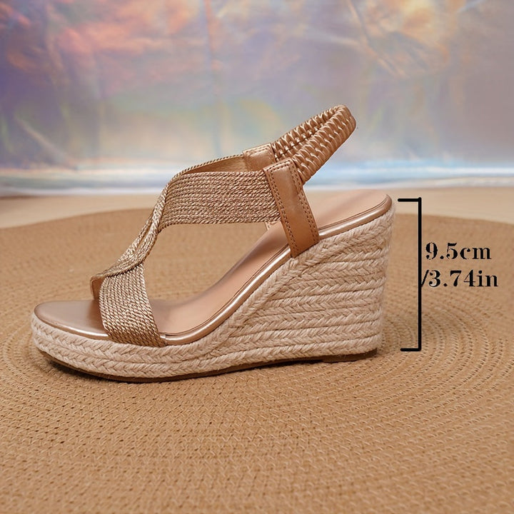Noelia | Zapatos de tacón abiertos de punto