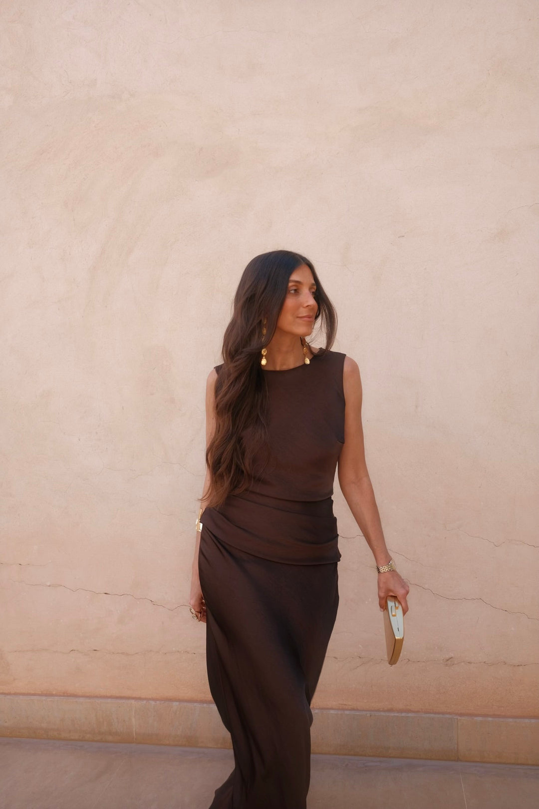 Medina Dress in Brown - 10/06 to 17/06