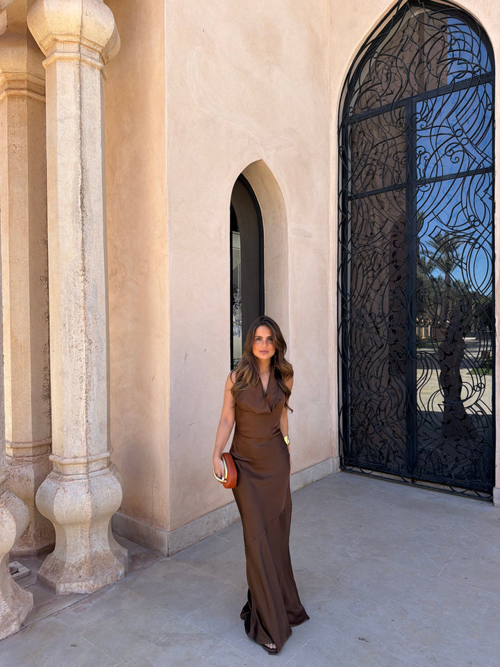 Alicante Dress Brown