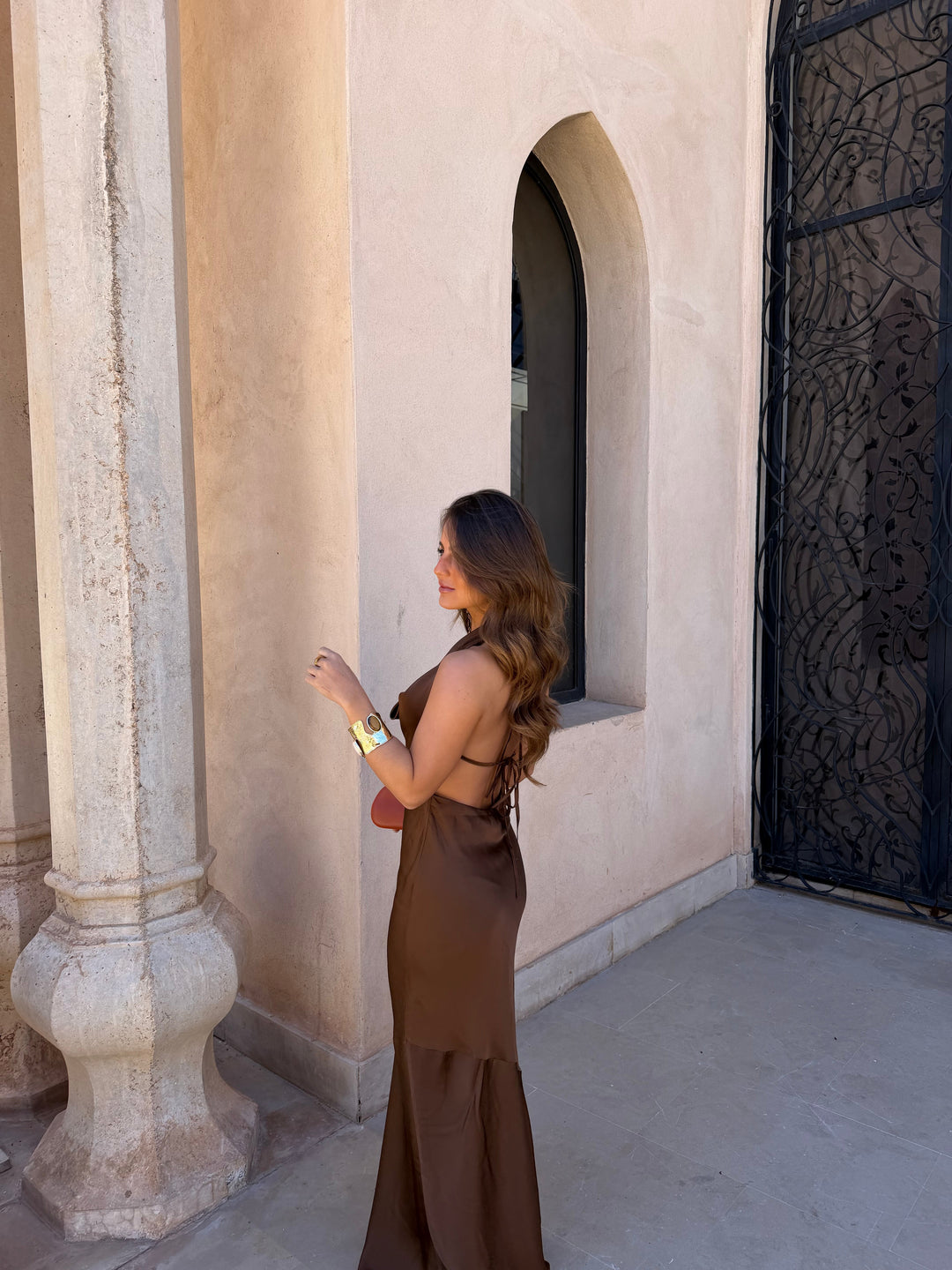Alicante Dress Brown