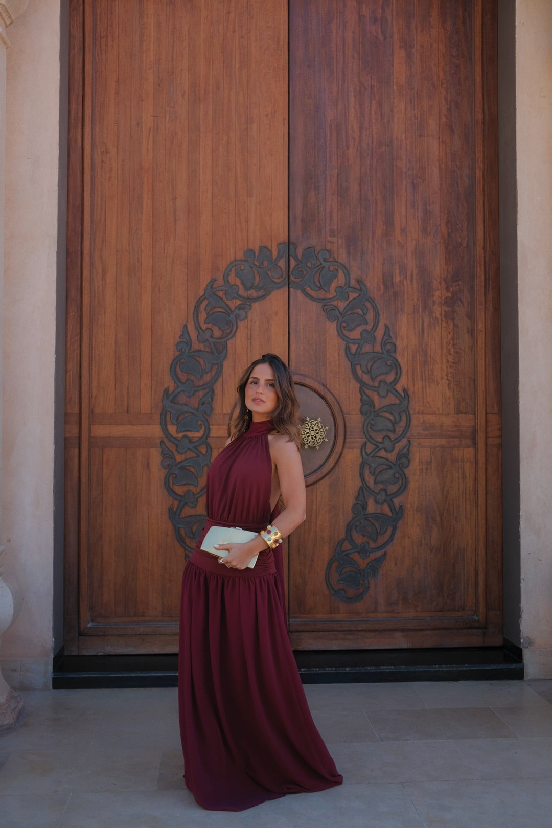 Paloma Dress in Burgundy - Shipping/Envio 22/06 to 26/06