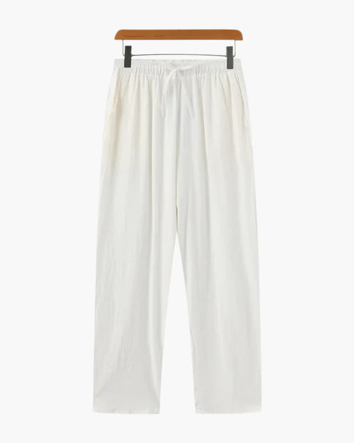 Pantalones de lino Cannes - Estilo de verano ligero y transpirable