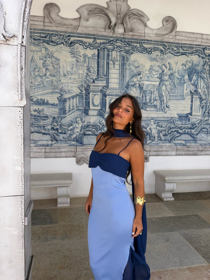 Zahara Dress in Blue - Shipping/Envio 19/06 to 26/06