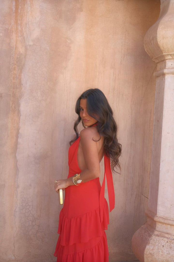 Manila Dress in Red - Pre-Order