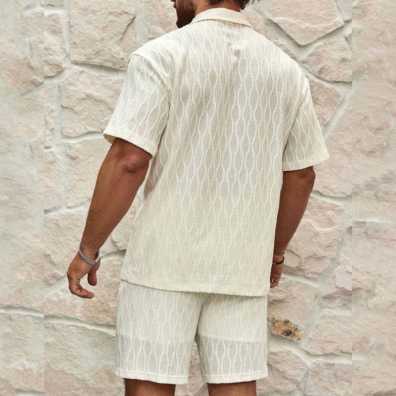 Conjunto de outfits de verano inspirado en Mykonos