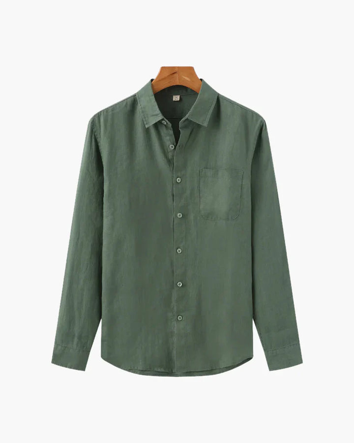 Camisa de lino Portofino - ligera y transpirable, esencial para el verano