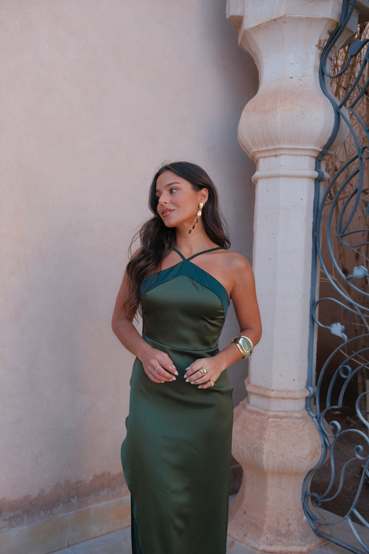 Oasis Dress in Green - Shipping/Envio 15/06 to 19/06