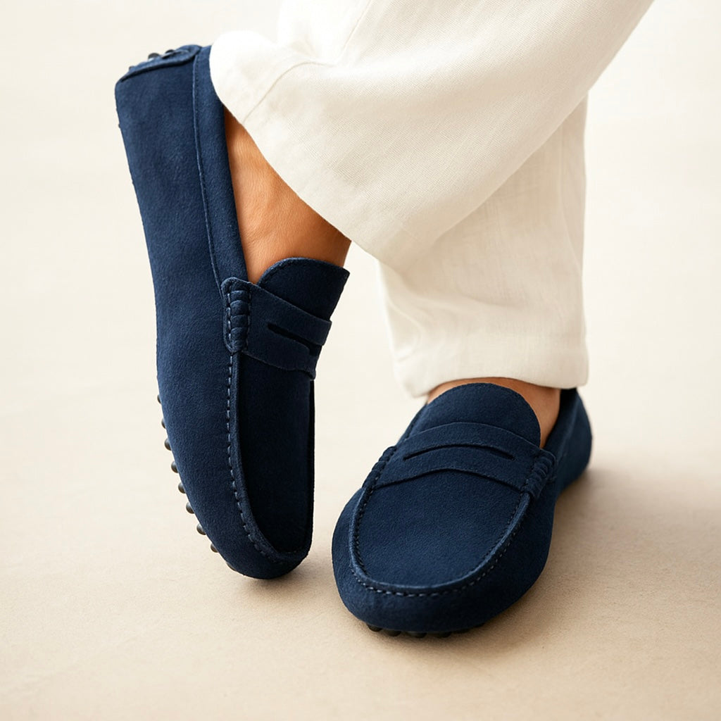Mocasines náuticos de gamuza premium – Estilo sin esfuerzo y comodidad durante todo el día