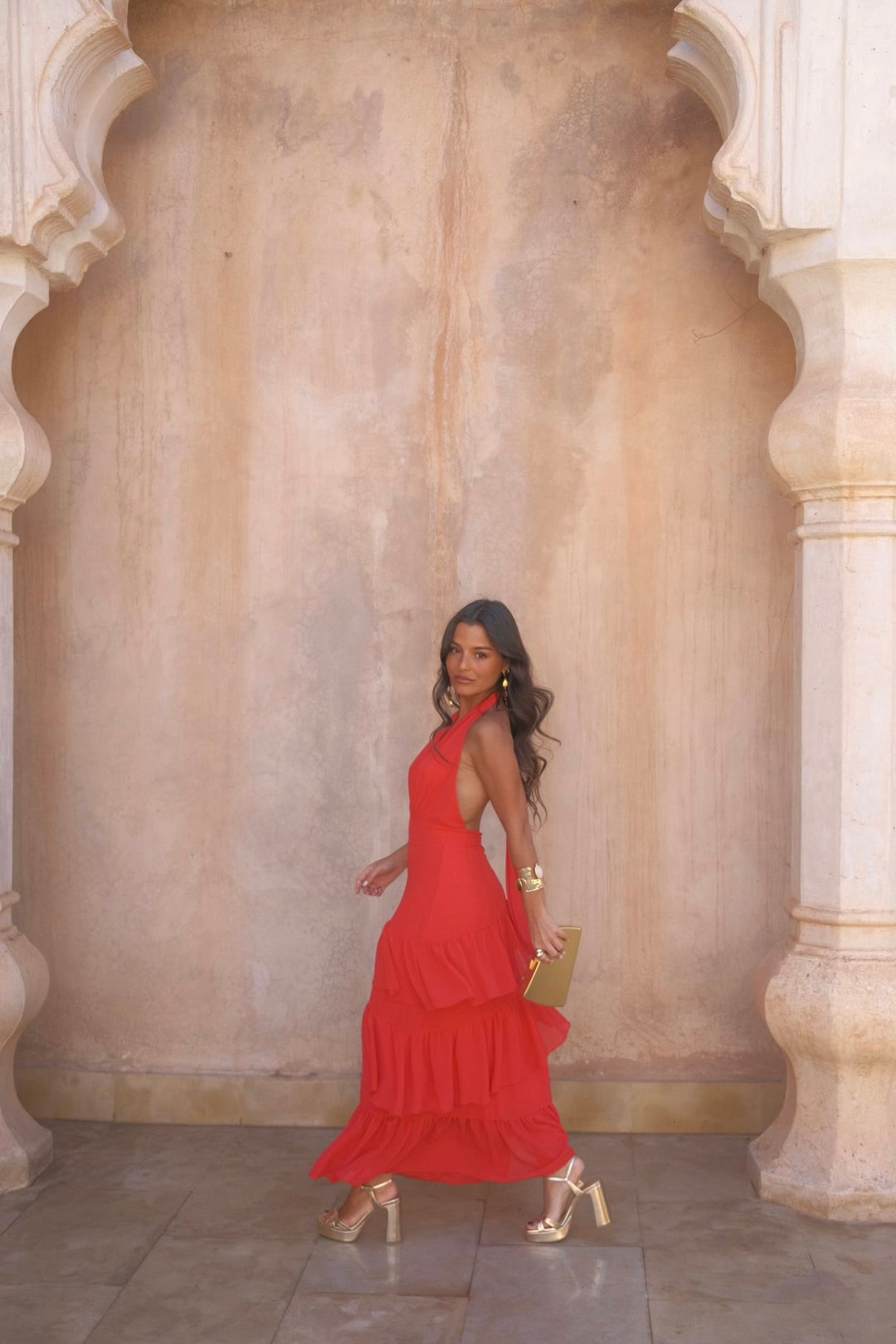 Manila Dress in Red - Pre-Order