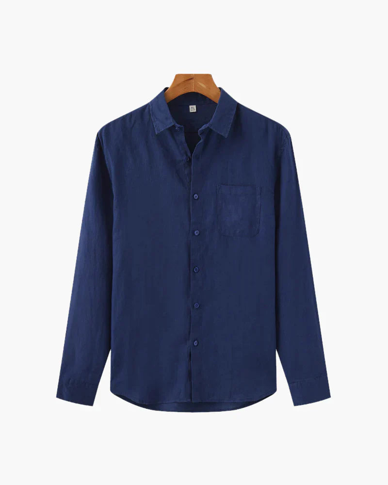 Camisa de lino Portofino - ligera y transpirable, esencial para el verano