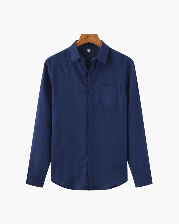 Camisa de lino Portofino - ligera y transpirable, esencial para el verano
