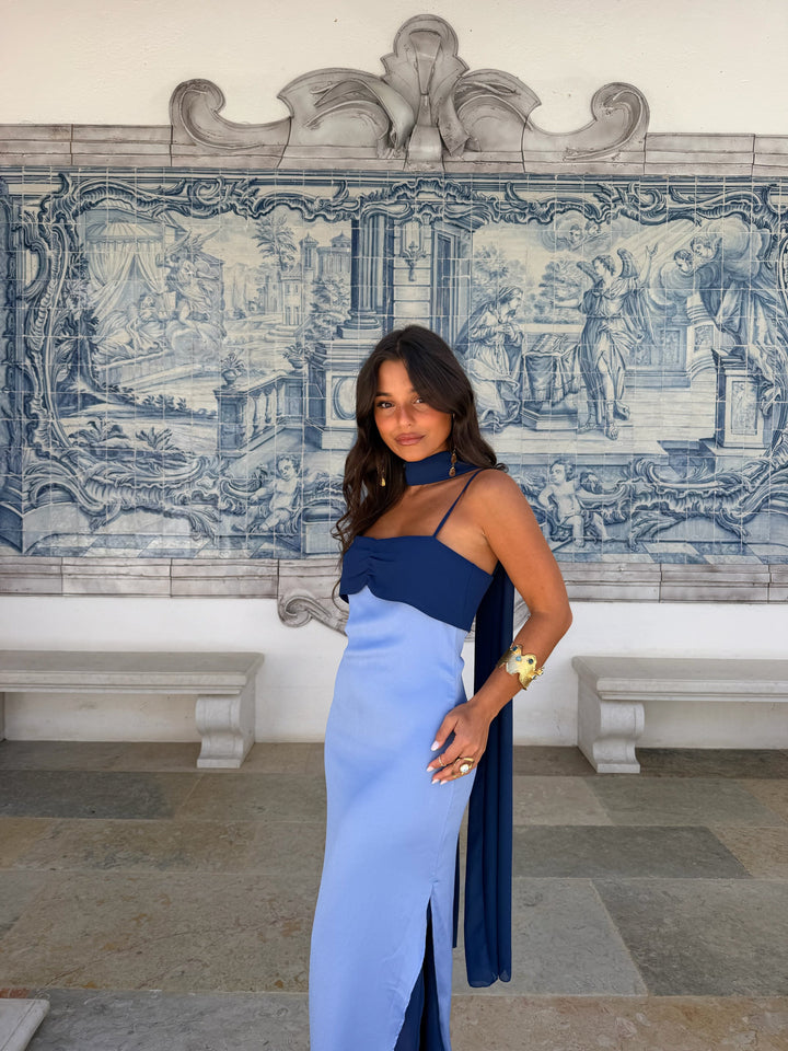 Zahara Dress in Blue - Shipping/Envio 19/06 to 26/06