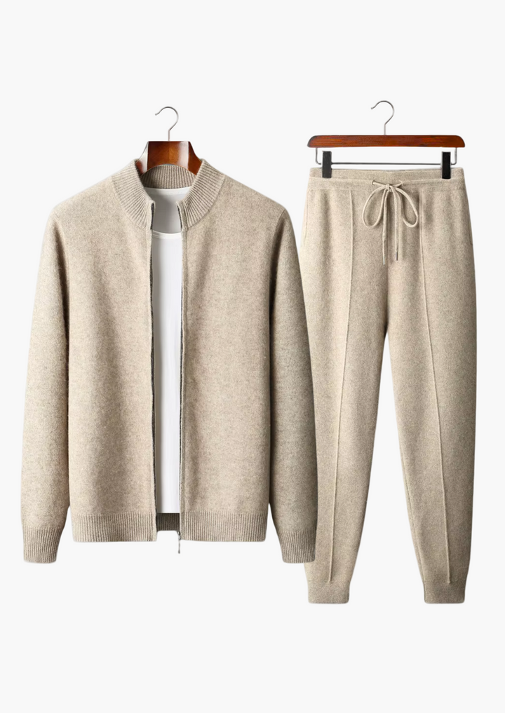 Conjunto de lana merino extrafina pura