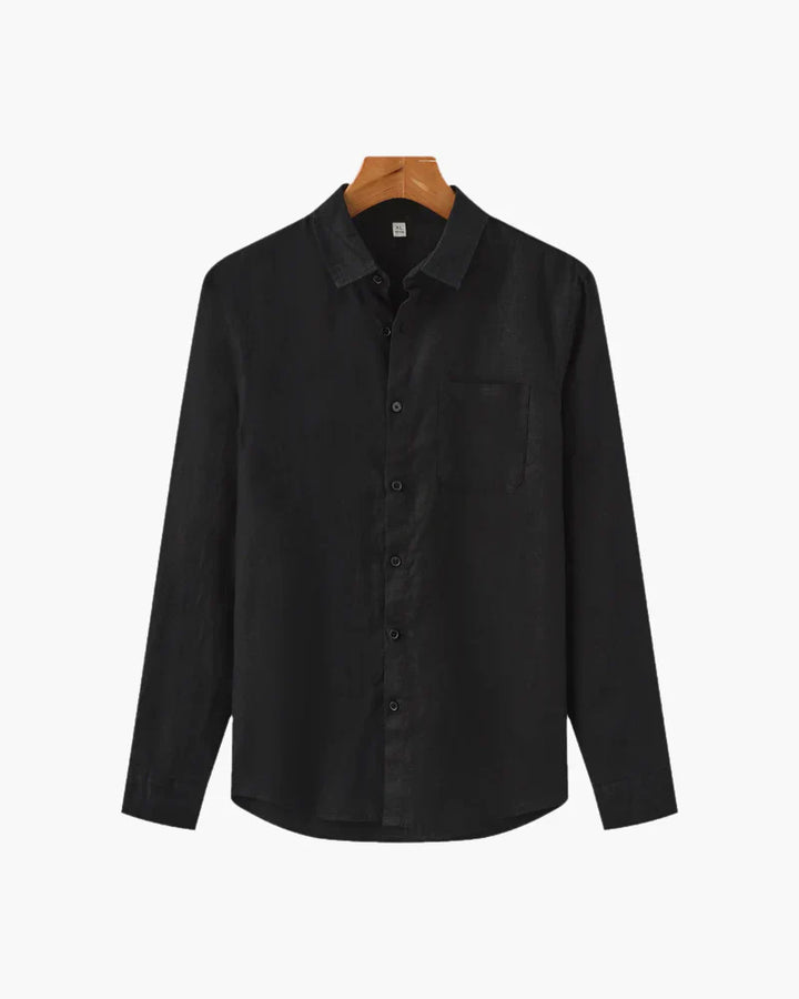 Camisa de lino Portofino - ligera y transpirable, esencial para el verano
