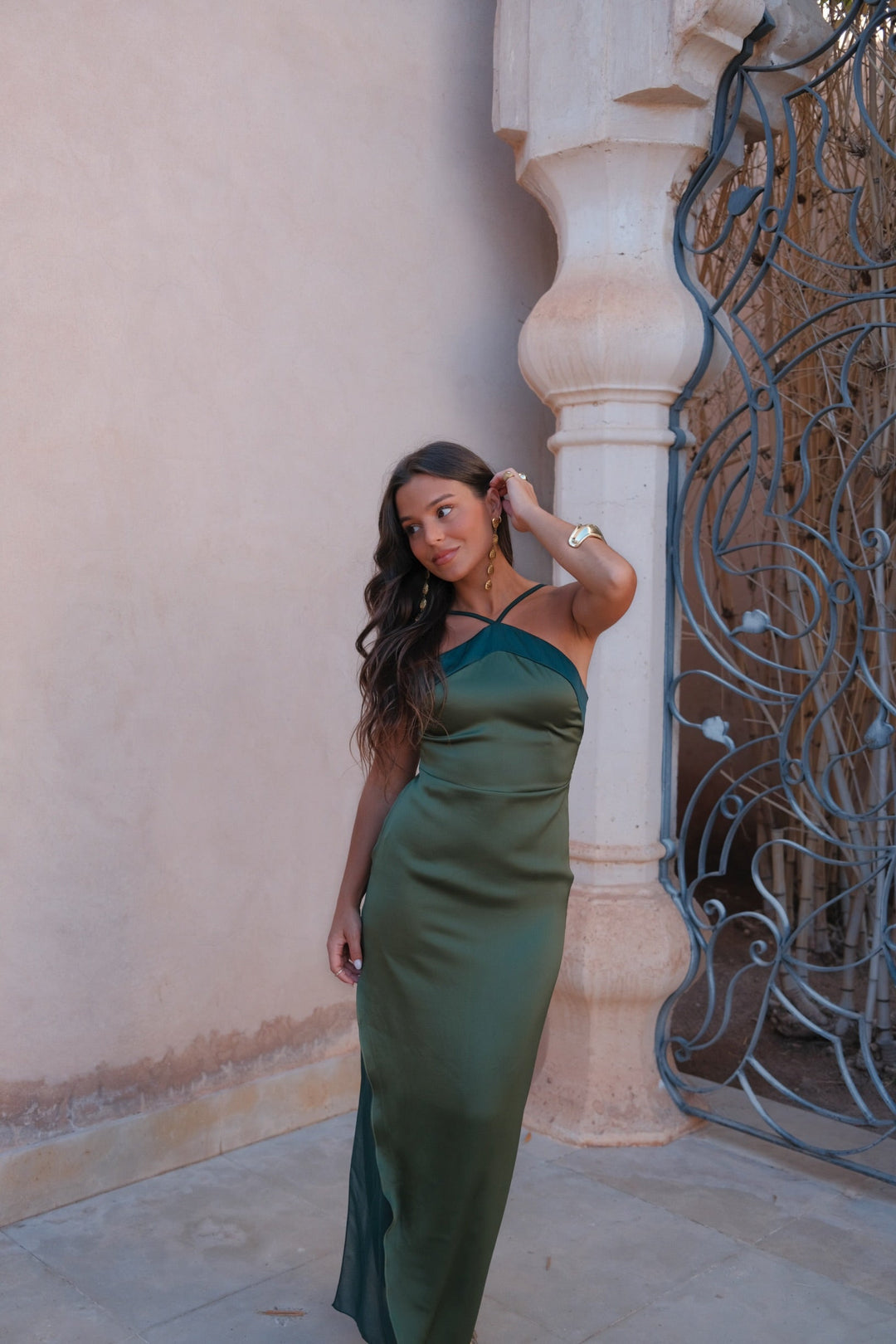 Oasis Dress in Green - Shipping/Envio 15/06 to 19/06