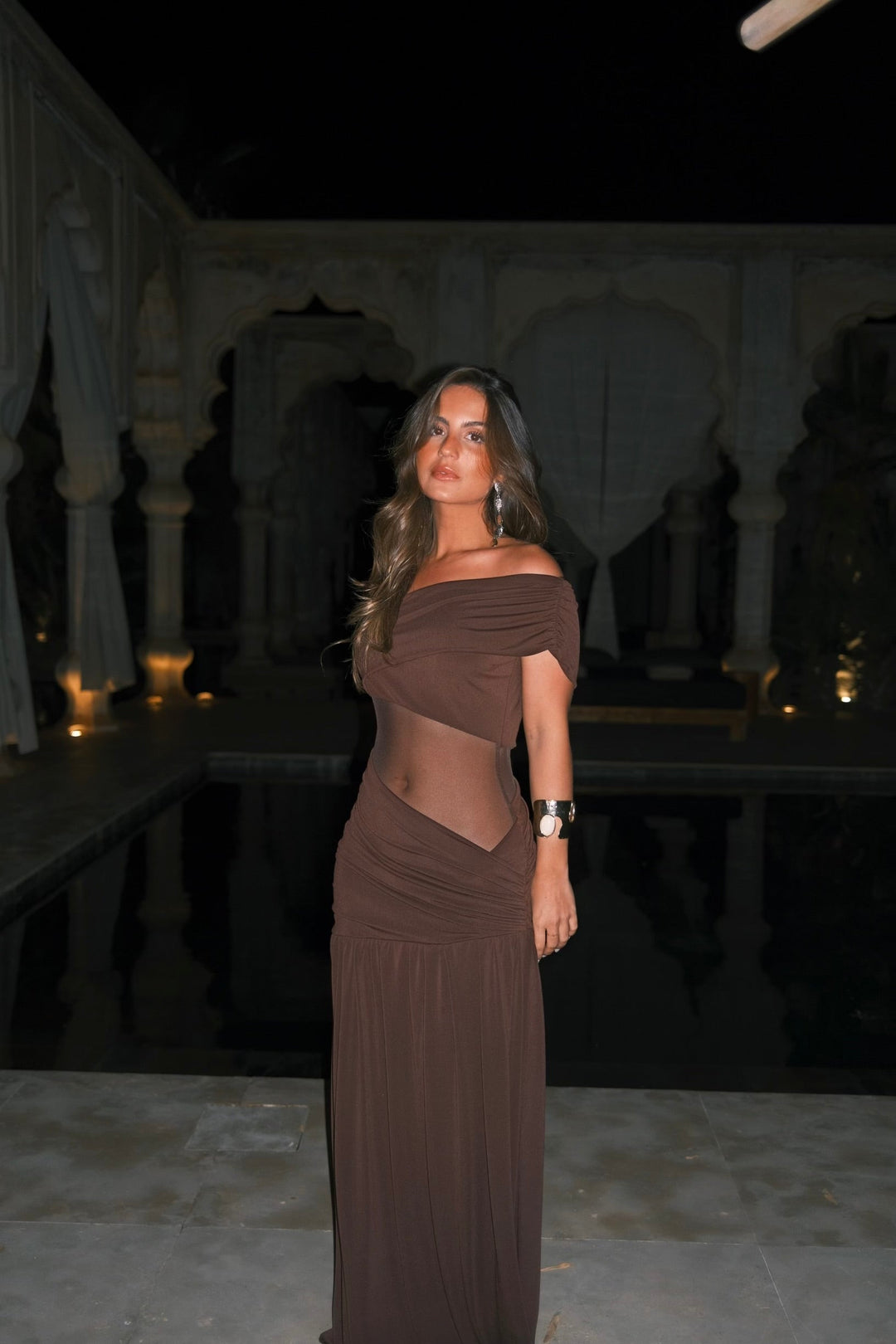 Dune Dress in Brown - Shipping/Envio 15/06 to 19/06