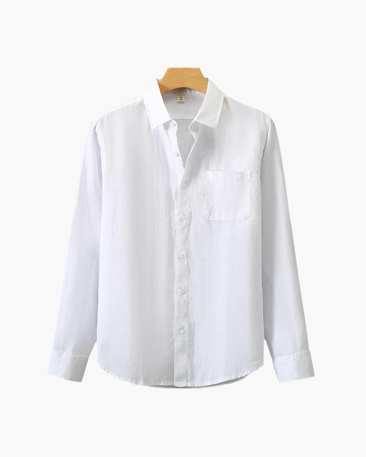 Camisa de lino Portofino - ligera y transpirable, esencial para el verano