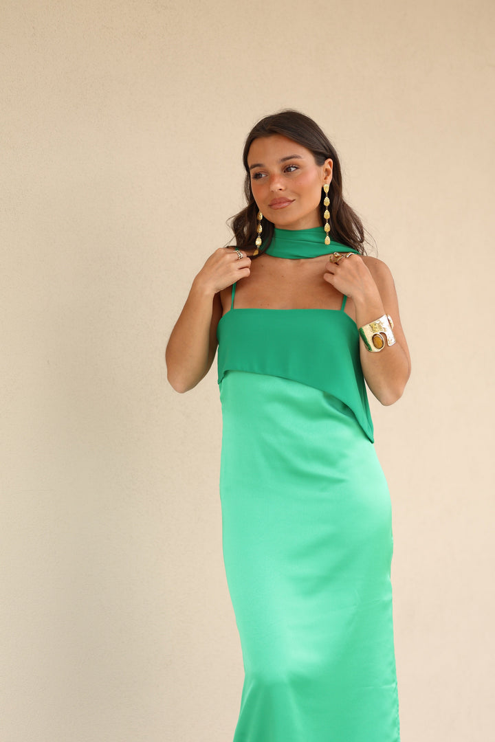Joanna Dress In Green