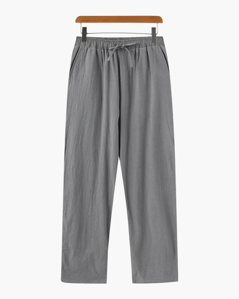 Pantalones de lino Cannes - Estilo de verano ligero y transpirable