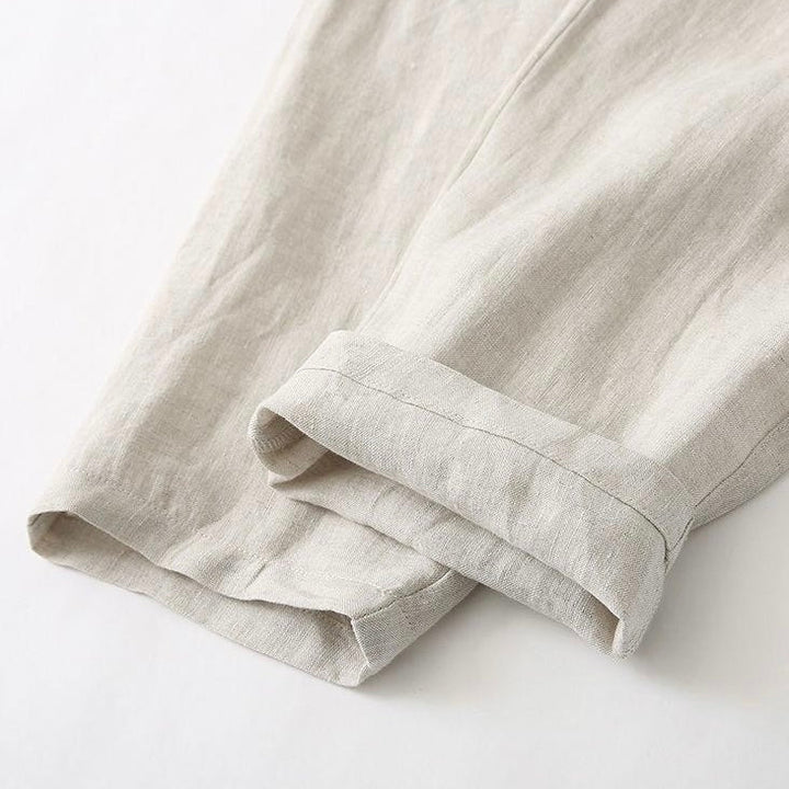 Pantalones de lino Cannes - Estilo de verano ligero y transpirable