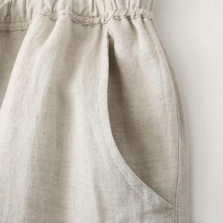 Pantalones de lino Cannes - Estilo de verano ligero y transpirable