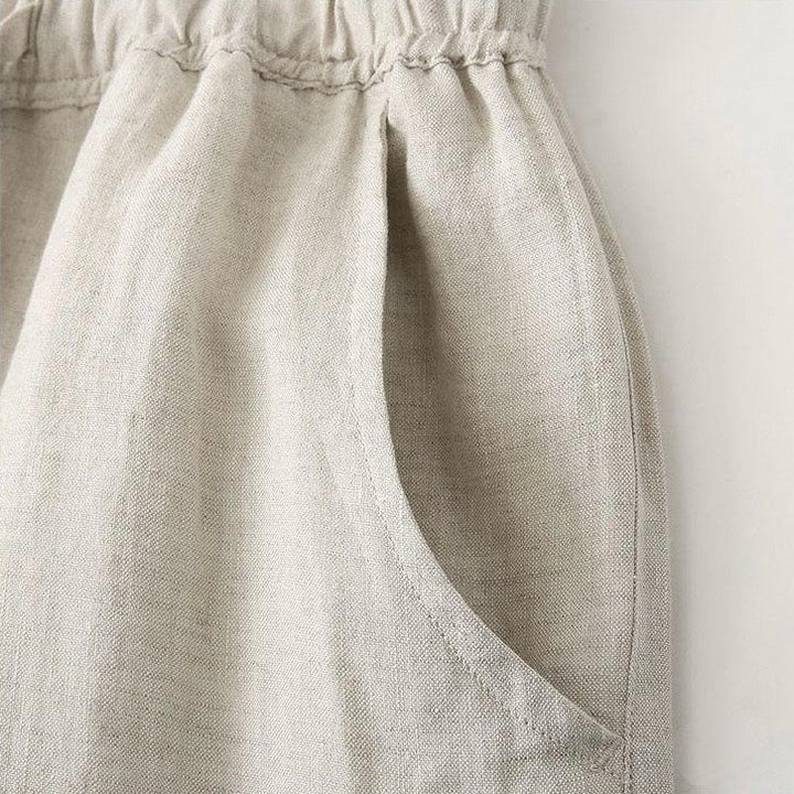 Pantalones de lino Cannes - Estilo de verano ligero y transpirable