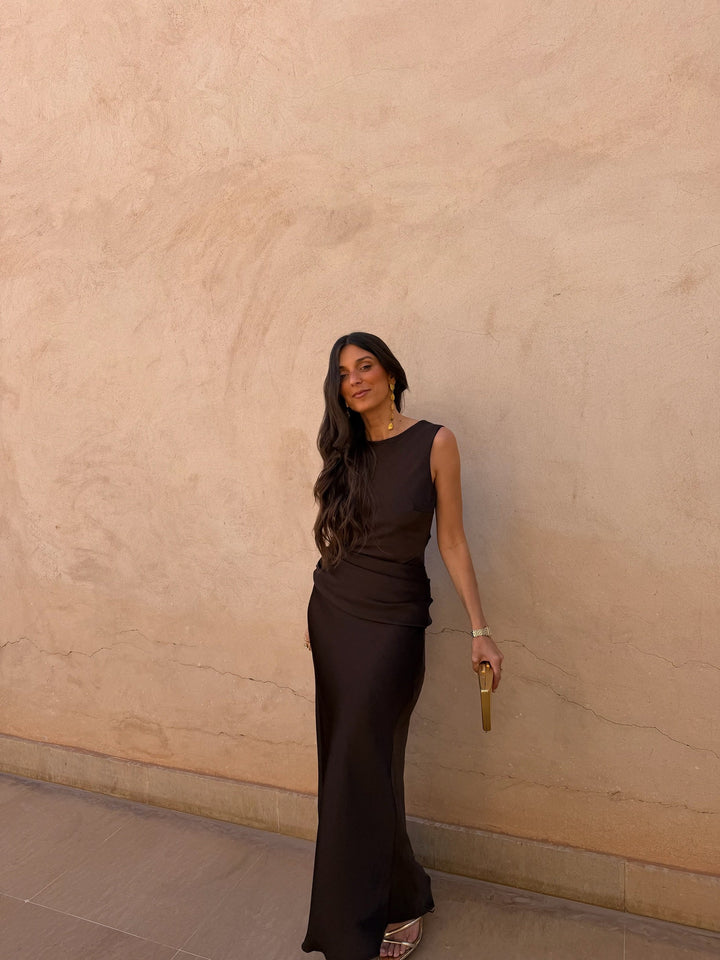Medina Dress in Brown - 10/06 to 17/06