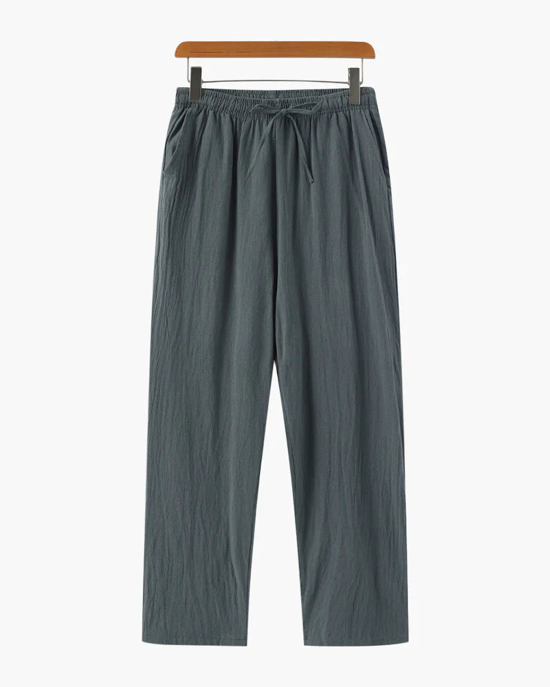 Pantalones de lino Cannes - Estilo de verano ligero y transpirable