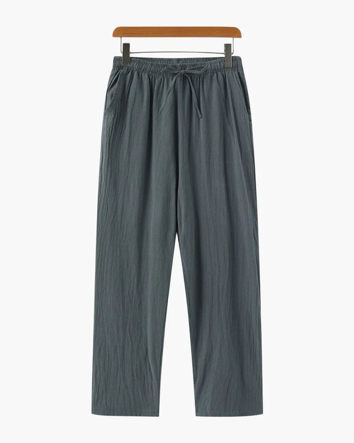 Pantalones de lino Cannes - Estilo de verano ligero y transpirable