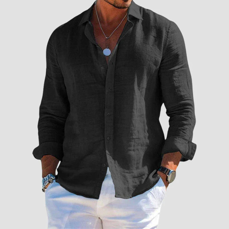 Camisa de lino Taormina - Ligera y transpirable, esencial para el verano
