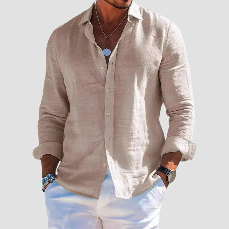 Camisa de lino Taormina - Ligera y transpirable, esencial para el verano