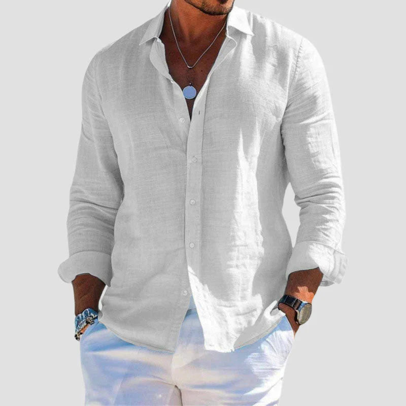 Camisa de lino Taormina - Ligera y transpirable, esencial para el verano