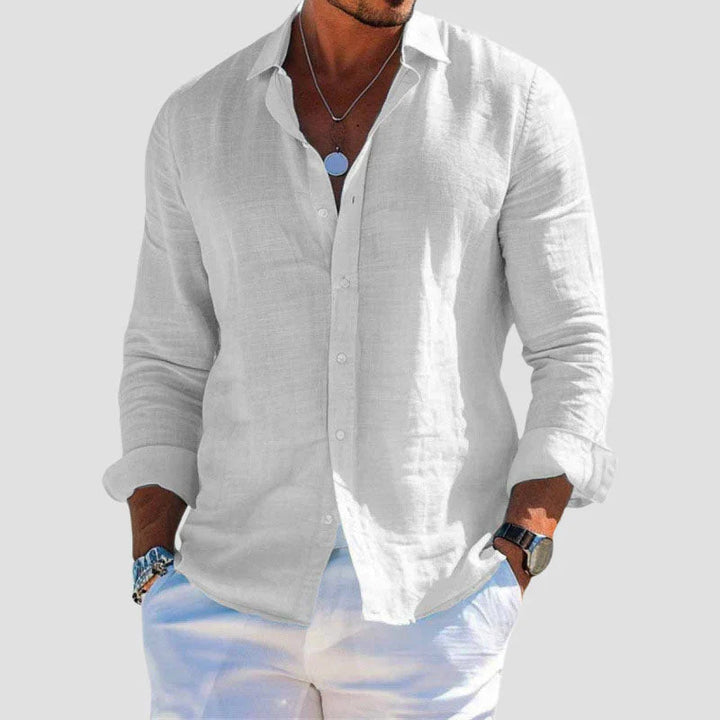 Camisa de lino Taormina - Ligera y transpirable, esencial para el verano