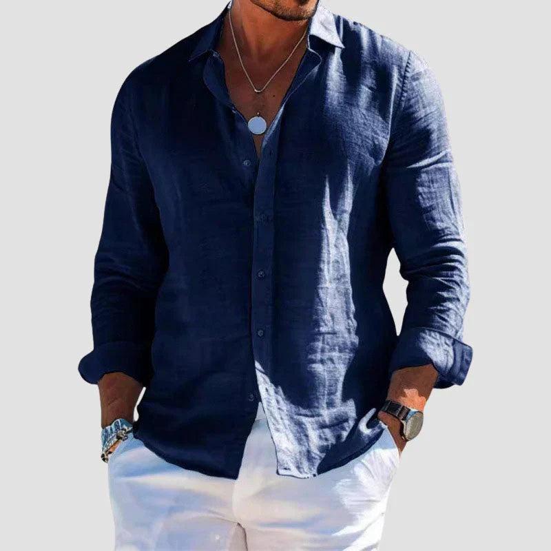 Camisa de lino Taormina - Ligera y transpirable, esencial para el verano