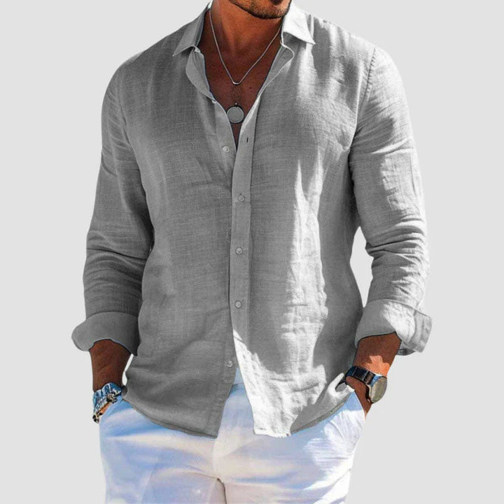 Camisa de lino Taormina - Ligera y transpirable, esencial para el verano
