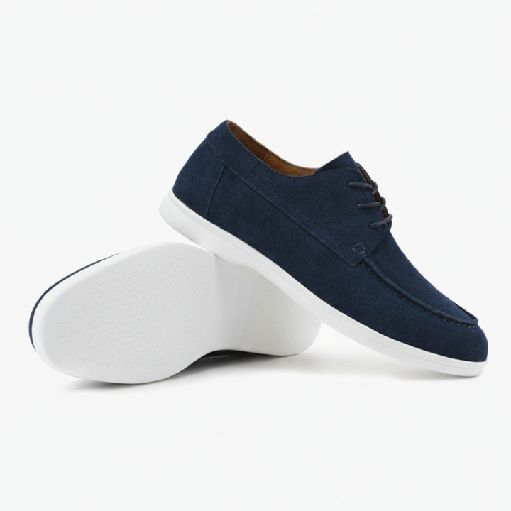 Zapatos de gamuza con cordones de lujo
