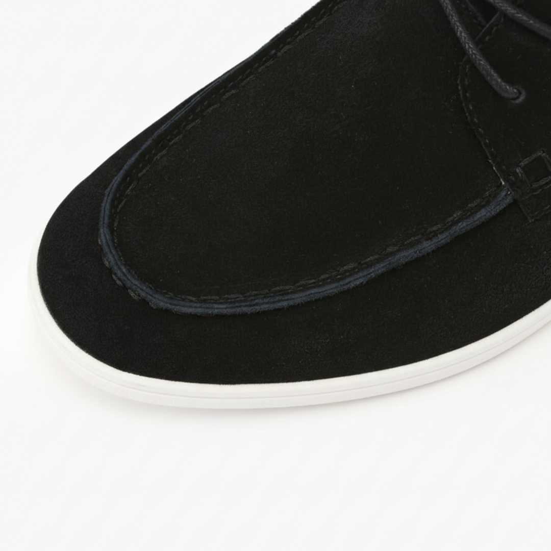 Zapatos de gamuza con cordones de lujo