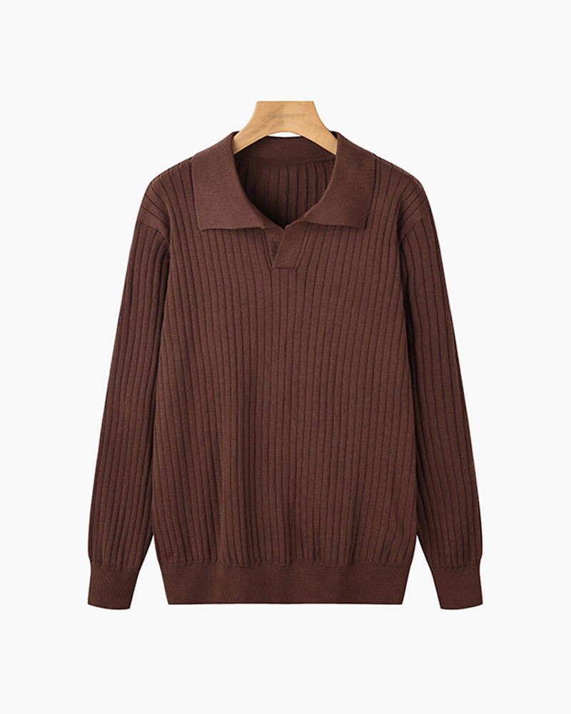 SUWON Polo de cuello en V
