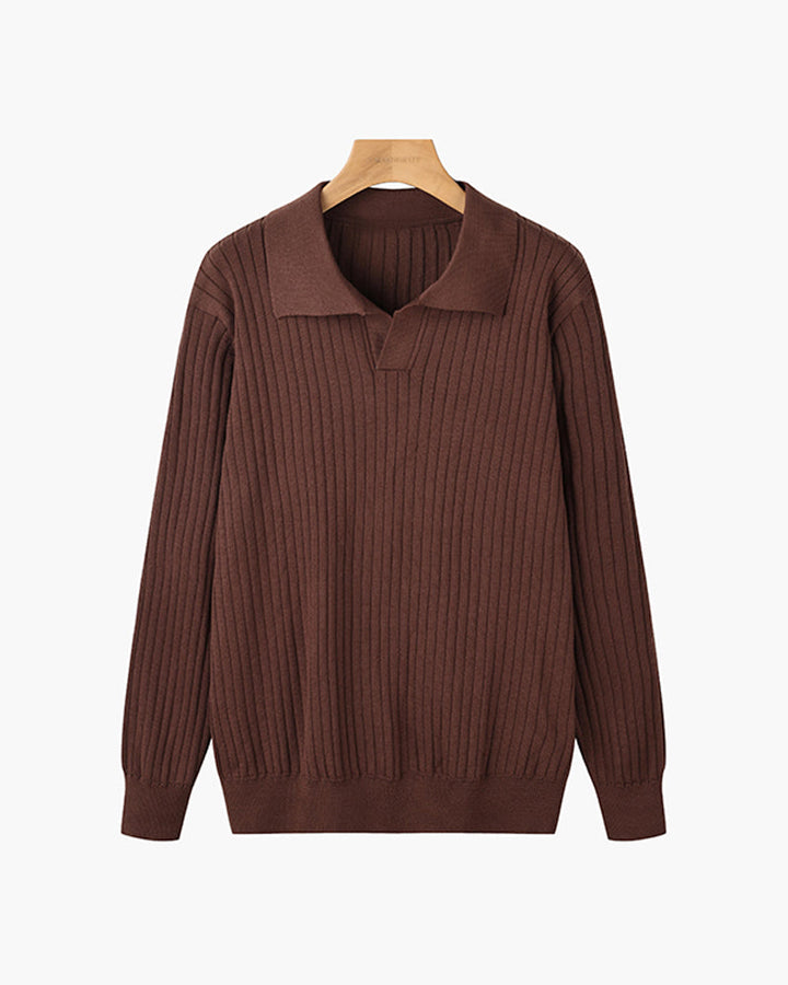 SUWON Polo de cuello en V