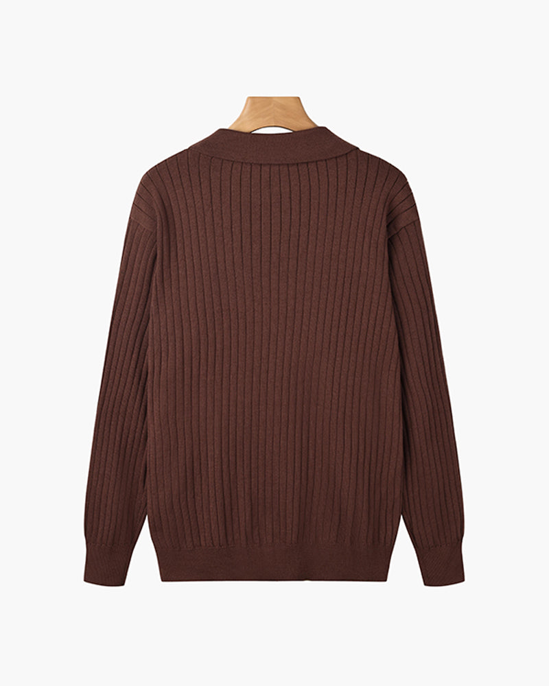 SUWON Polo de cuello en V