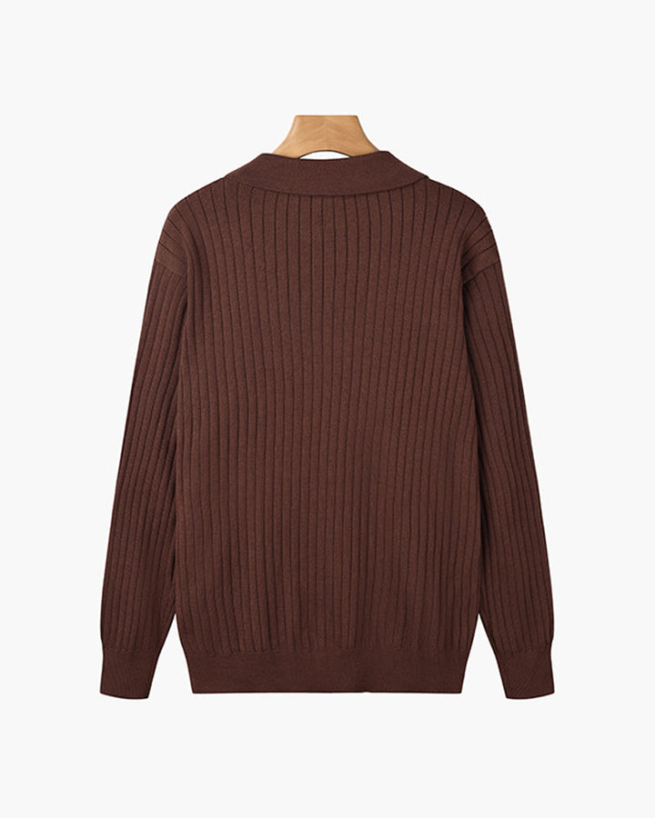 SUWON Polo de cuello en V