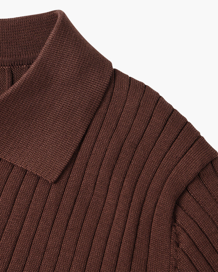 SUWON Polo de cuello en V