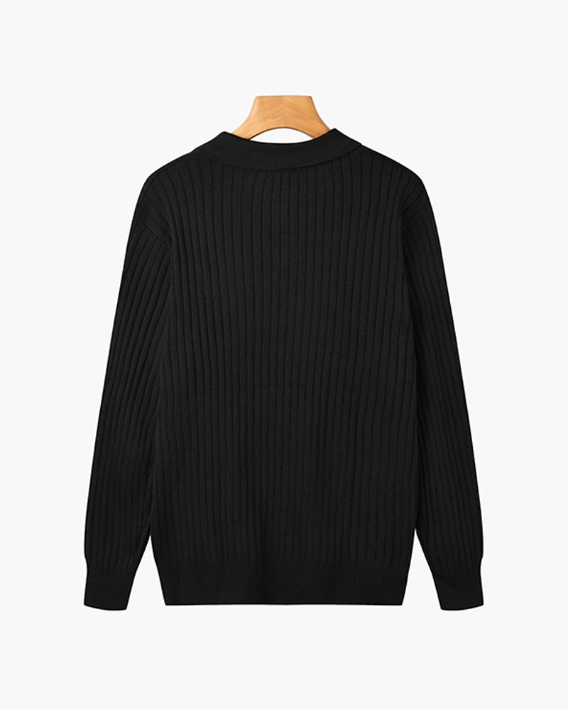 SUWON Polo de cuello en V