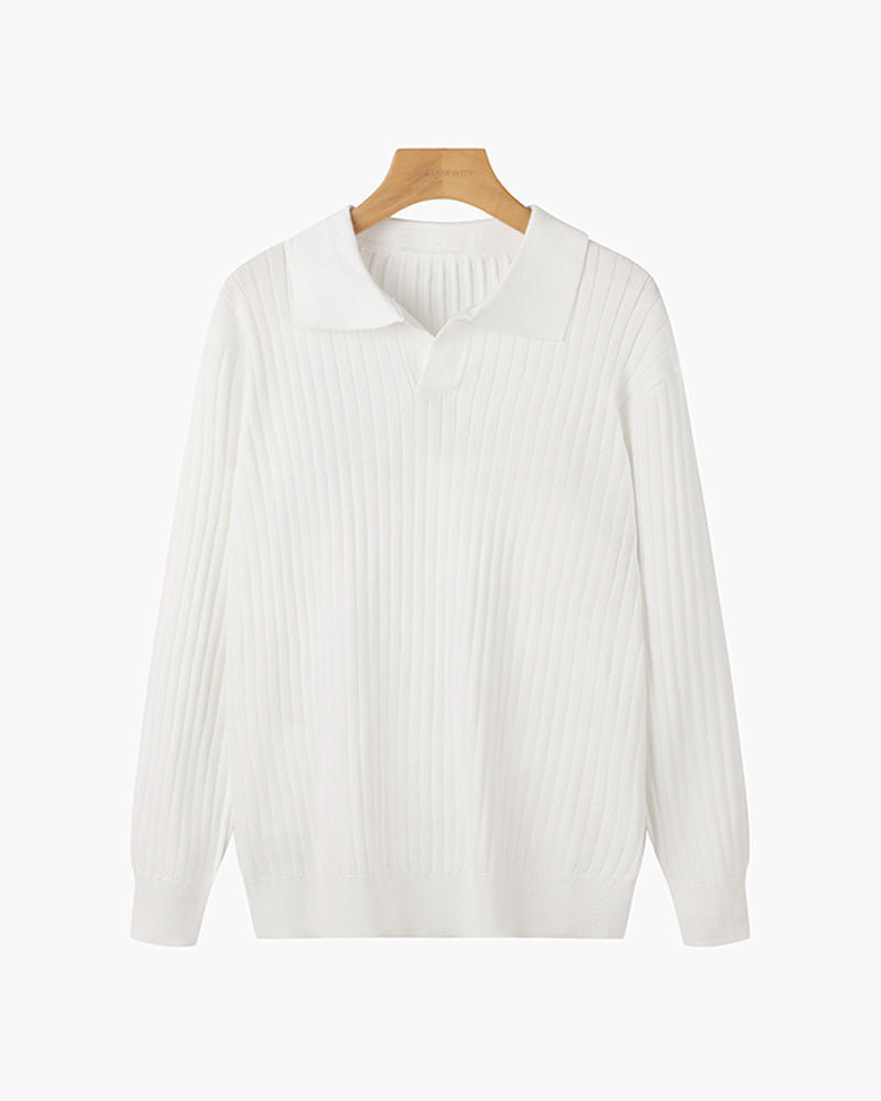 SUWON Polo de cuello en V