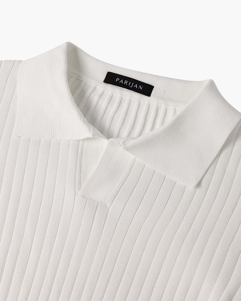 SUWON Polo de cuello en V