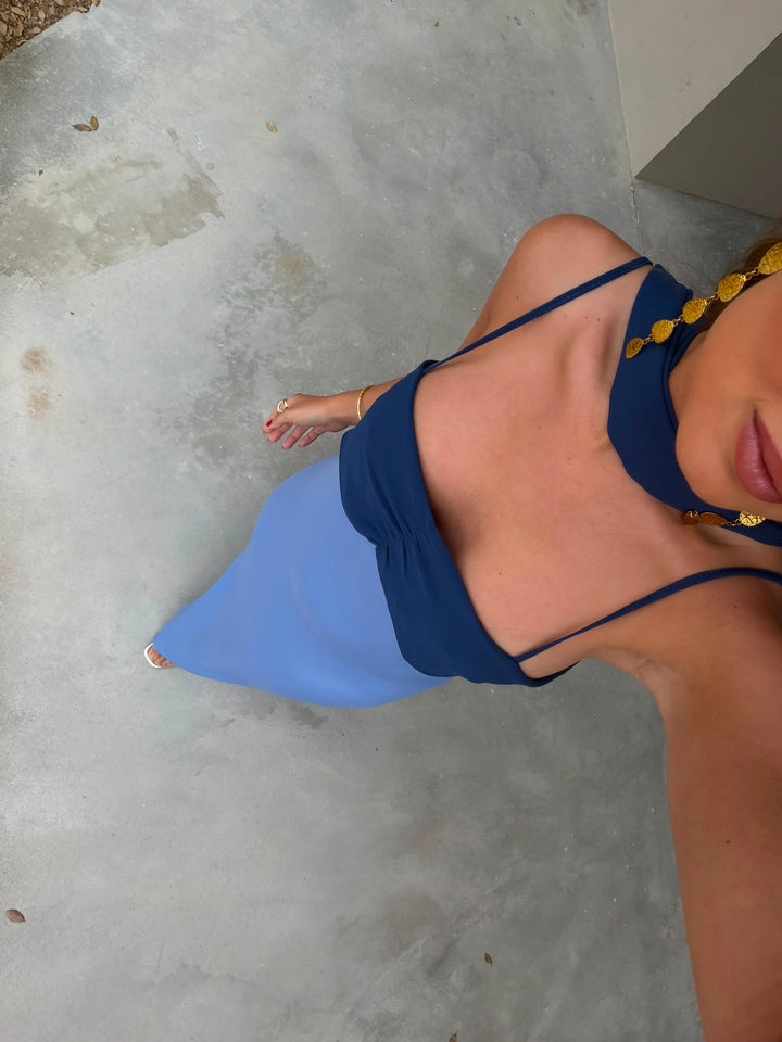 Zahara Dress in Blue - Shipping/Envio 19/06 to 26/06