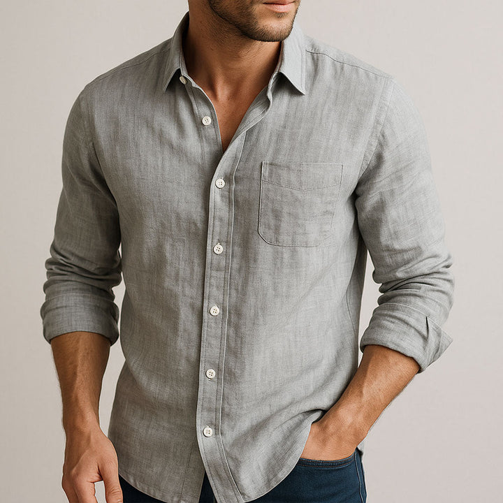 Camisa de lino Amalfi - Estilo costero sin esfuerzo