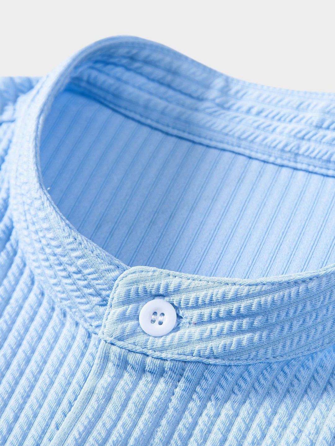 Porto Cervo Camisa de Punto Texturizado - Ajuste Moderno, Estilo Premium