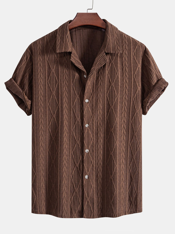 Camisa de resort Portofino - Estilo sin esfuerzo para escapadas soleadas